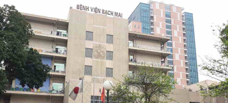 Bệnh viện Bạch Mai - nơi xảy ra vụ việc. Bệnh viện Bạch Mai - nơi xảy ra vụ việc.