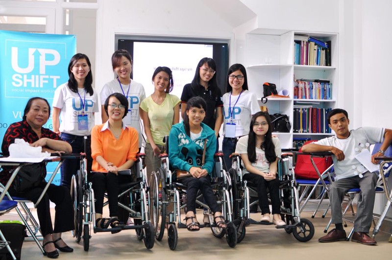 Người khuyết tật chụp (Ảnh: UNICEF) Người khuyết tật chụp (Ảnh: UNICEF)