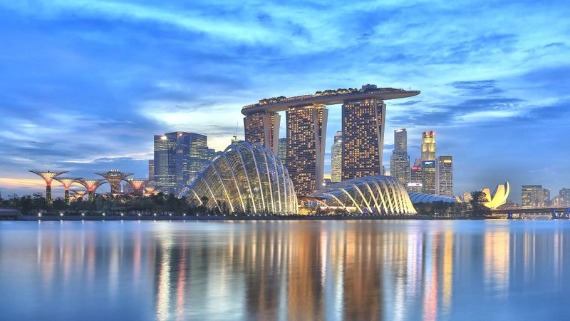 Một góc của thành phố Singapore (Ảnh CNN) Một góc của thành phố Singapore (Ảnh CNN)