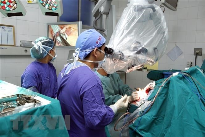 Một ca phẫu thuật tại Bệnh viện Trung ương Quân đội 108. Một ca phẫu thuật tại Bệnh viện Trung ương Quân đội 108.