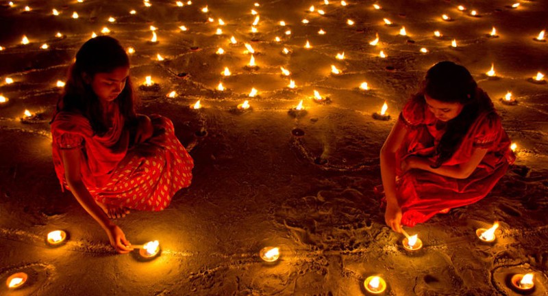 Lễ hội Diwali (Ảnh: Sputnik)
