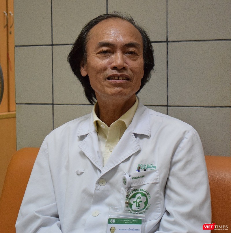 PGS.TS. Nguyễn Tiến Dũng – nguyên Trưởng Khoa Nhi, Bệnh viện Bạch Mai chia sẻ về bệnh cúm ở trẻ nhỏ.