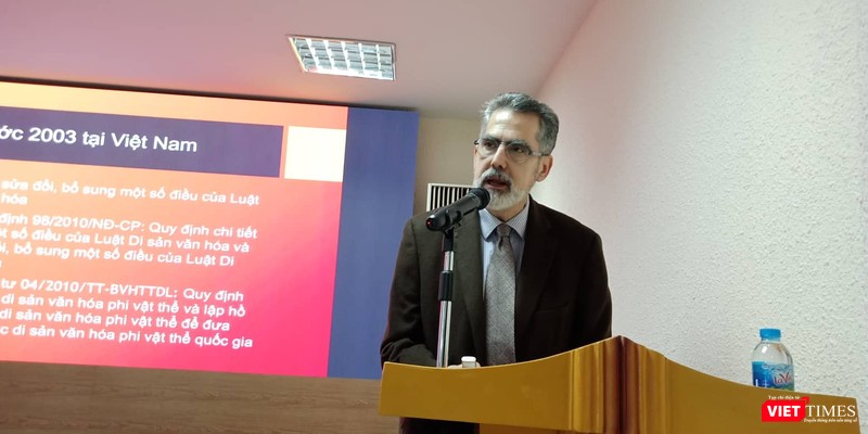 Ông Frank Proschan chia sẻ về DSVHPVT. Ông Frank Proschan chia sẻ về DSVHPVT.