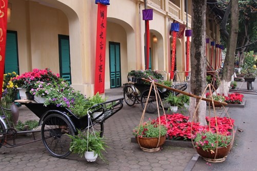 Hương vị Tết truyền thống ở Hoàng thành Thăng Long ảnh 1 Hương vị Tết truyền thống ở Hoàng thành Thăng Long ảnh 1