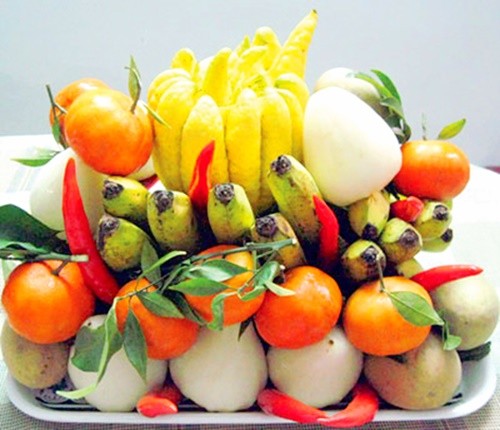Độc đáo mâm ngũ quả phong cách 3 miền ảnh 3