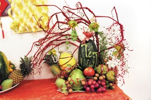 Độc đáo mâm ngũ quả phong cách 3 miền ảnh 7