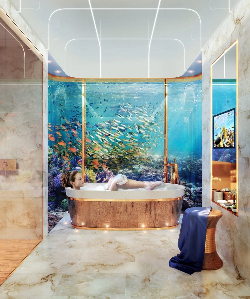 Chiêm ngưỡng nhà dưới nước cực độc ở Dubai ảnh 4 Chiêm ngưỡng nhà dưới nước cực độc ở Dubai ảnh 4
