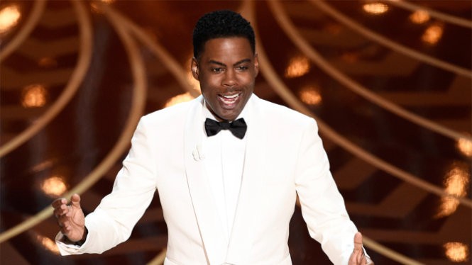 Chris Rock khai hội Oscar 2016. Ảnh: AP. Chris Rock khai hội Oscar 2016. Ảnh: AP.