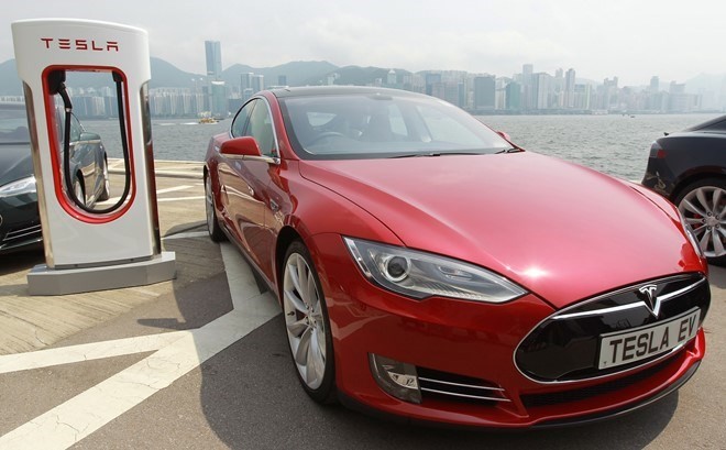 Hệ thống trạm sạc nhanh tính phí của Tesla được mở rộng trên toàn cầu. Ảnh:Tesla Motors.