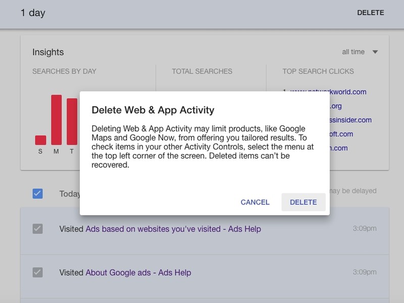 Lục tìm lịch sử Google lưu trữ về bạn và cách xóa ảnh 3