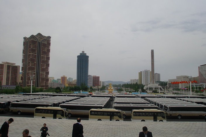 Triều Tiên: Không khí sôi động ngày bầu Chủ tịch Đảng Lao động  ảnh 5