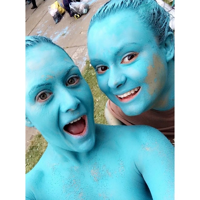 Video: Náo loạn vì 3.000 người khoả thân chụp ảnh ảnh 3