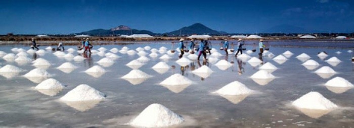 Cánh đồng muối Việt: Nơi ngắm hoàng hôn đẹp nhất thế giới ảnh 3 Cánh đồng muối Việt: Nơi ngắm hoàng hôn đẹp nhất thế giới ảnh 3