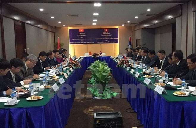 Quang cảnh Hội đàm. (Ảnh: Nguyễn Chiến/Vietnam+) Quang cảnh Hội đàm. (Ảnh: Nguyễn Chiến/Vietnam+)