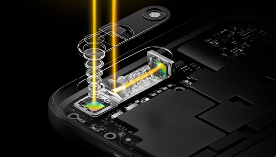 Công nghệ “5x Dual-camera Zoom” được lấy cảm hứng từ ý tưởng kính tiềm vọng của tàu ngầm.