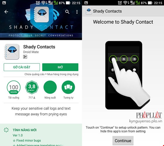 Cách ẩn cuộc gọi và tin nhắn 'nhạy cảm' trên smartphone ảnh 1 Cách ẩn cuộc gọi và tin nhắn 'nhạy cảm' trên smartphone ảnh 1