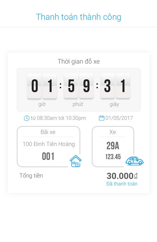 Mách bạn cách dùng ứng dụng iParking tìm kiếm điểm đỗ ô tô qua smartphone ảnh 5