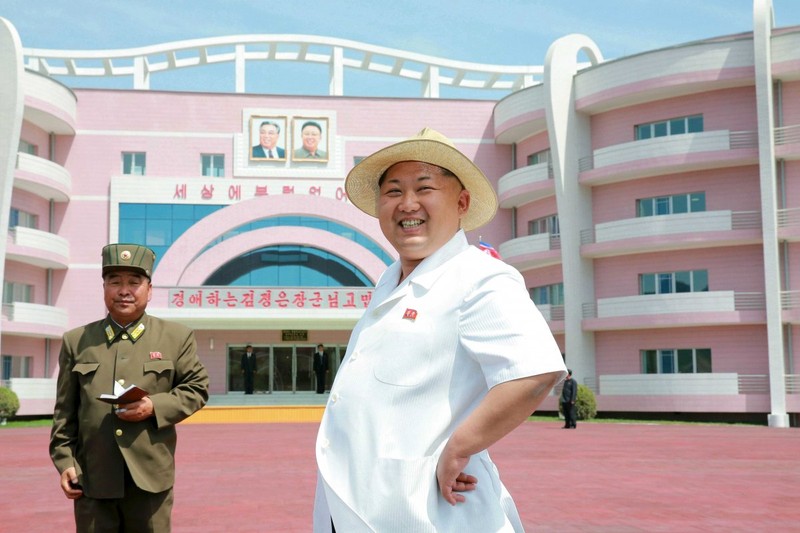 Nhà lãnh đạo Triều Tiên Kim Jong Un.