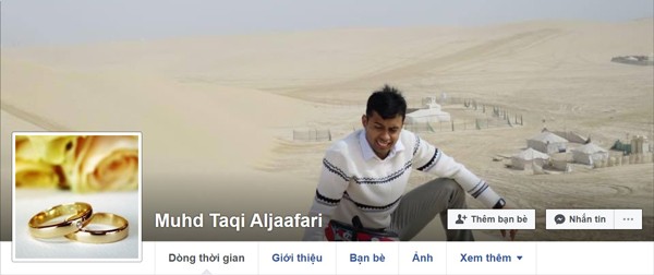 Trang cá nhân của vị trọng tài này bỗng nhiên không tồn tại trên Facebook.