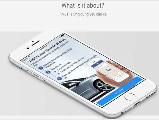 Ứng dụng gọi xe thông minh T.NET được nhóm giảng viên, sinh viên trường Đại học FPT nghiên cứu và phát triển (Ảnh: fpt.com.vn) Ứng dụng T.NET của thầy trò ĐH FPT khắc phục được nhược điểm của Uber, Grab?