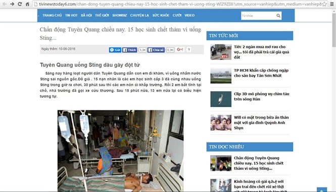 Vụ việc diễn ra gần nửa năm nay, thông tin giả mạo trên Facebook tuy đã được gỡ nhưng vẫn còn một số trang thông tin dẫn bài về, nên vẫn như "bóng ma" làm tổn hại uy tín của doanh nghiệp. Vụ việc diễn ra gần nửa năm nay, thông tin giả mạo trên Facebook tuy đã được gỡ nhưng vẫn còn một số trang thông tin dẫn bài về, nên vẫn như "bóng ma" làm tổn hại uy tín của doanh nghiệp.