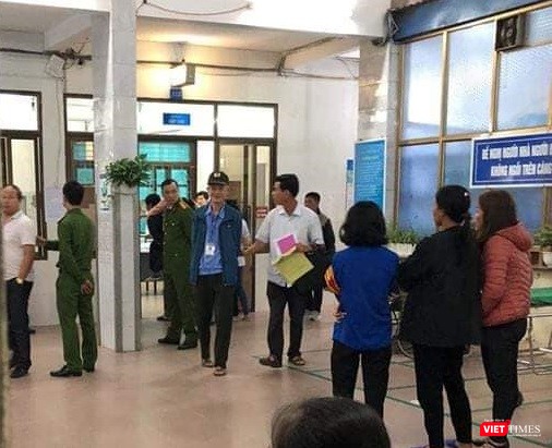 Quang cảnh tại phòng cấp cứu. Ảnh: Đỗ Thanh Tùng Quang cảnh tại phòng cấp cứu. Ảnh: Đỗ Thanh Tùng