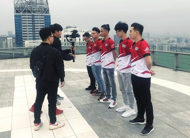 Các đội thi đấu đã có mặt ở Hà Nội một vài ngày trước thời điểm dự định diễn ra giải đấu. Ảnh: Fanpage game PUBG, đăng ngày 15/3. Các đội thi đấu đã có mặt ở Hà Nội một vài ngày trước thời điểm dự định diễn ra giải đấu. Ảnh: Fanpage game PUBG, đăng ngày 15/3.