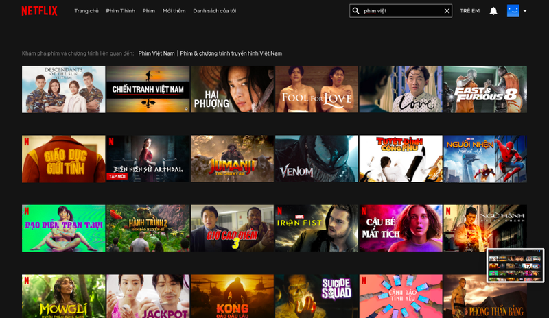 Netflix ra mắt giao diện tiếng Việt với kho gắn phụ đề và lồng tiếng bản ngữ.