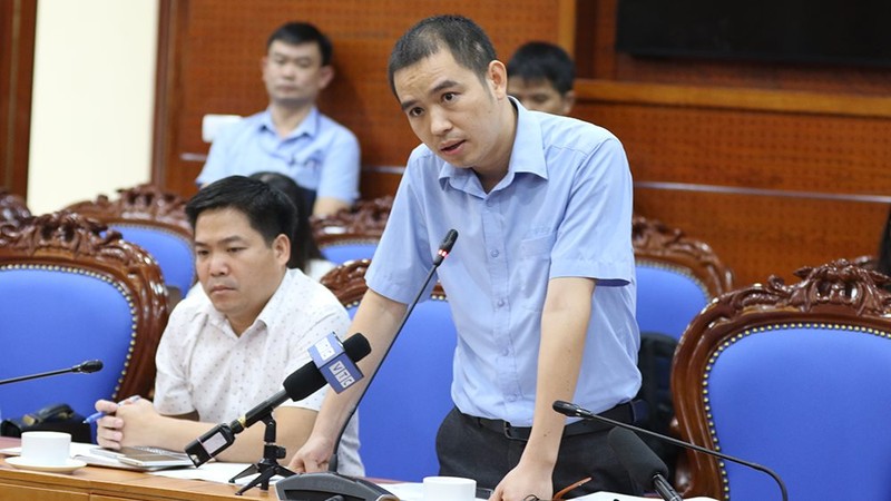 Phó Giám đốc Công ty Nước sạch Sông Đà Bùi Đăng Khoa