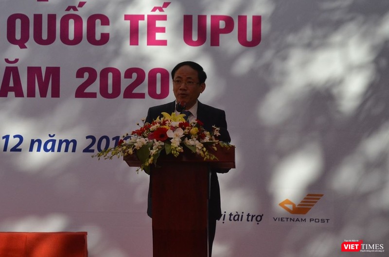 Thứ trưởng Bộ Thông tin và Truyền thông Phạm Anh Tuấn phát biểu tại Lễ phát động. Thứ trưởng Bộ Thông tin và Truyền thông Phạm Anh Tuấn phát biểu tại Lễ phát động.