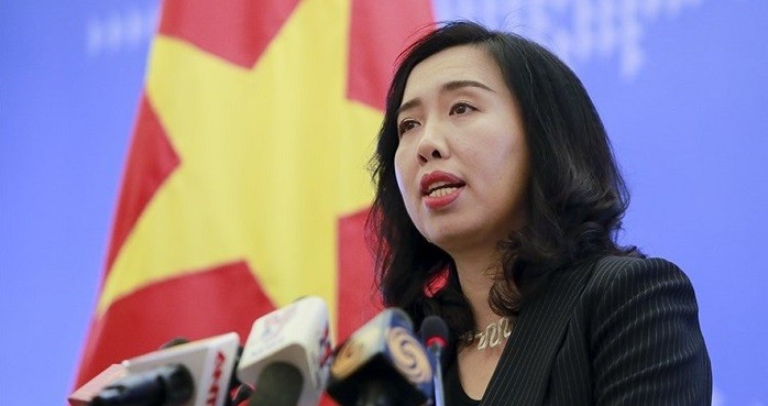  Người Phát ngôn Bộ Ngoại giao Lê Thị Thu Hằng.