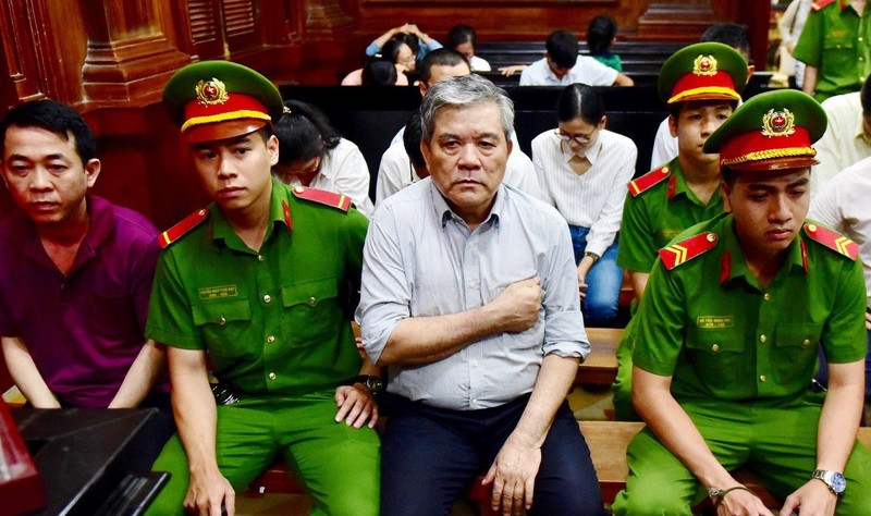 Vụ án “Buôn bán hàng giả là thuốc chữa bệnh” xảy ra tại Công ty cổ phần VN Pharma là 1 trong số 10 vụ án tham nhũng, kinh tế nghiêm trọng, phức tạp, dư luận xã hội đặc biệt quan tâm đã được đưa ra xét xử sơ thẩm trong năm 2019. Ảnh: TTXVN