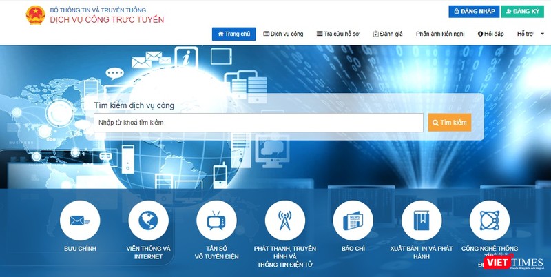 Cổng dịch vụ công trực tuyến của Bộ TT&TT tại địa chỉ https://dichvucong.mic.gov.vn. Cổng dịch vụ công trực tuyến của Bộ TT&TT tại địa chỉ https://dichvucong.mic.gov.vn.