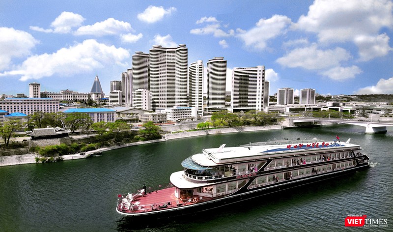 Một góc của thủ đô Bình Nhưỡng- Ảnh: Trần Nhung