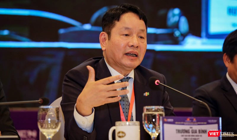 Ông Trương Gia Bình - Chủ tịch HĐQT FPT. Ông Trương Gia Bình - Chủ tịch HĐQT FPT.
