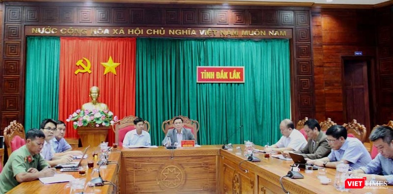 Đầu cầu Đắk Lắk tham dự hội nghị trực tuyến. Đầu cầu Đắk Lắk tham dự hội nghị trực tuyến.
