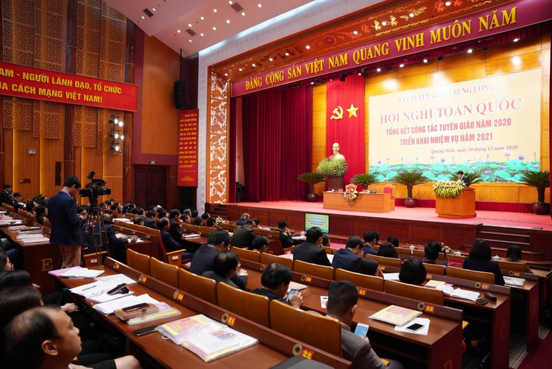 Toàn cảnh hội nghị. Ảnh: Ban Tuyên giáo. Toàn cảnh hội nghị. Ảnh: Ban Tuyên giáo.