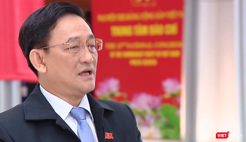 Đại biểu Trần Quốc Tuấn - Trưởng ban Tuyên giáo Tỉnh ủy Trà Vinh.