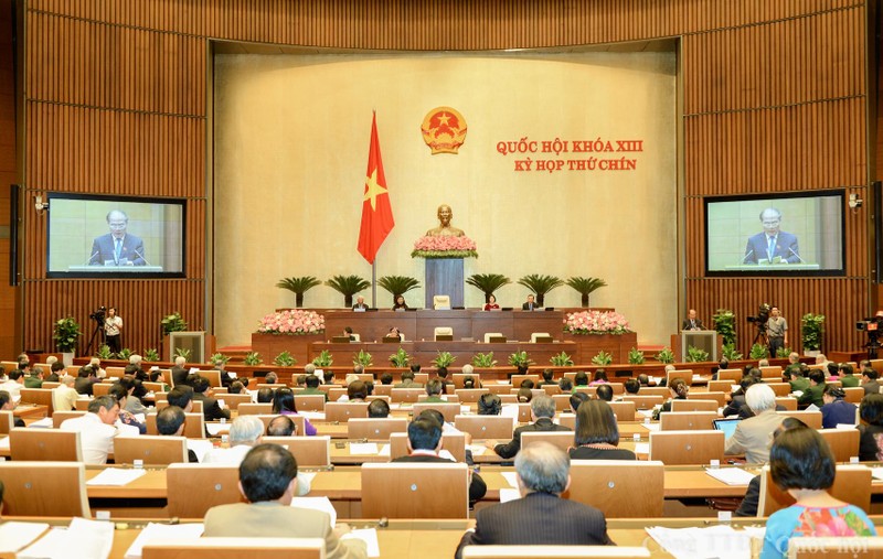 Quốc hội khóa 13 đã ban hành Bộ luật tố tụng hình sự mới vào năm 2015, trong đó quy định một nguyên tắc mới quan trọng tại Điều 8 về tôn trọng bảo vệ quyền con người.