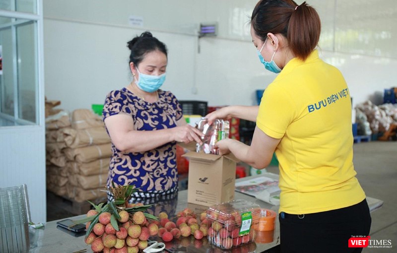 Sau khi vải thiều Thanh Hà lên sàn thương mại điện tử, sẽ có nhiều nông sản khác được đưa lên các nền tảng thương mại trực tuyến. Sau khi vải thiều Thanh Hà lên sàn thương mại điện tử, sẽ có nhiều nông sản khác được đưa lên các nền tảng thương mại trực tuyến.