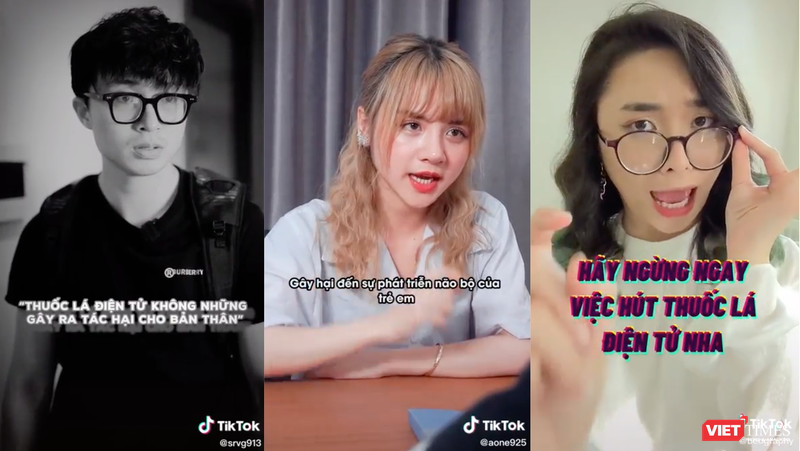 Các video hashtag #TacHaiThuocLa trên TikTok thu hút gần 23 triệu lượt xem sau 20 ngày phát động.