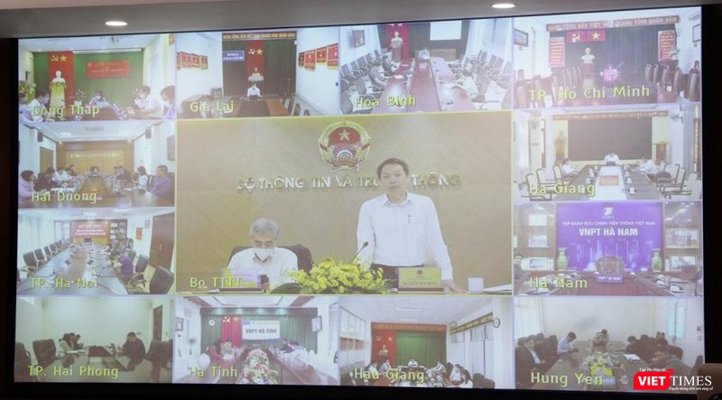 Hội thảo có sự tham gia trực tuyến của Sở Thông tin và Truyền thông các tỉnh thành. Hội thảo có sự tham gia trực tuyến của Sở Thông tin và Truyền thông các tỉnh thành.