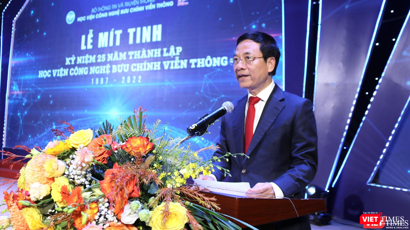 Bộ trưởng Bộ Thông tin và Truyền thông Nguyễn Mạnh Hùng ghi nhận nỗ lực và tâm huyết của các thế hệ cán bộ, công nhân viên, giảng viên, sinh viên Học viện Bộ trưởng Bộ Thông tin và Truyền thông Nguyễn Mạnh Hùng ghi nhận nỗ lực và tâm huyết của các thế hệ cán bộ, công nhân viên, giảng viên, sinh viên Học viện