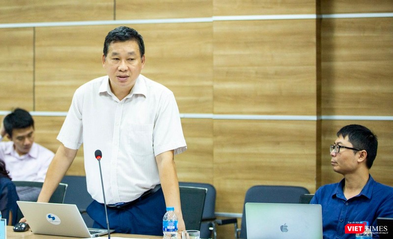 Ông Trần Lê Hồng - Phó Cục trưởng Cục Sở hữu trí tuệ, và ông Nguyễn Quang Đồng - Viện trưởng Viện Nghiên cứu chính sách và Phát triển truyền thông (IPS). Ông Trần Lê Hồng - Phó Cục trưởng Cục Sở hữu trí tuệ, và ông Nguyễn Quang Đồng - Viện trưởng Viện Nghiên cứu chính sách và Phát triển truyền thông (IPS).