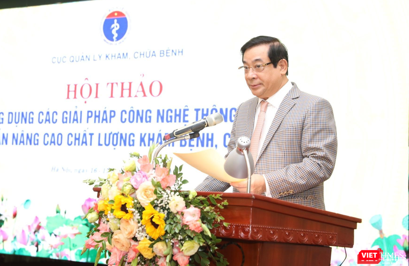 Ông Lương Ngọc Khuê đề nghị tiếp tục hoàn thiện các nền tảng số: Hồ sơ sức khoẻ điện tử, Trạm Y tế xã, Khám chữa bệnh từ xa, Kê đơn thuốc điện tử. Ông Lương Ngọc Khuê đề nghị tiếp tục hoàn thiện các nền tảng số: Hồ sơ sức khoẻ điện tử, Trạm Y tế xã, Khám chữa bệnh từ xa, Kê đơn thuốc điện tử.