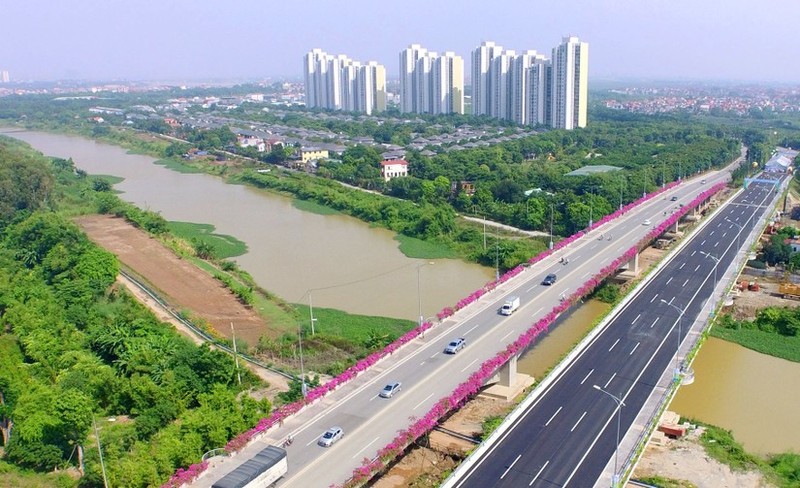 Tổng chiều dài tuyến đường khoảng 55,68 km. Ảnh minh họa.