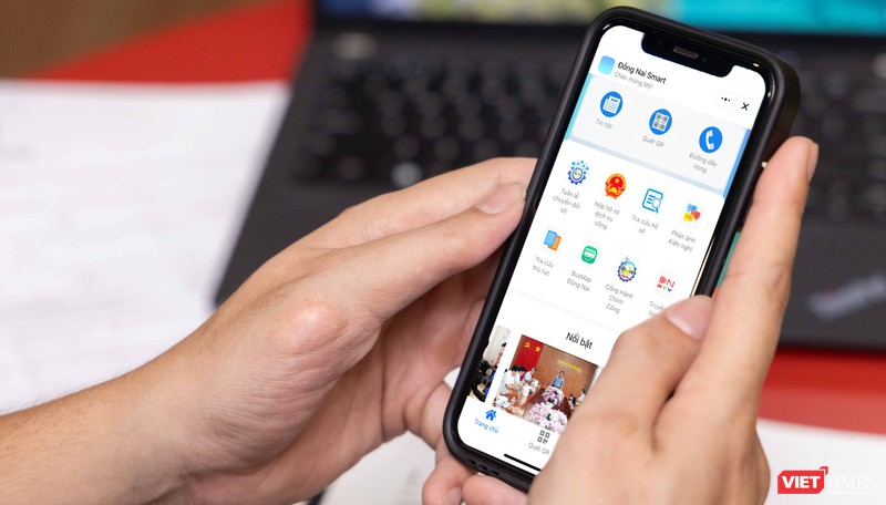 Nhiều tính năng gắn liền với đời sống của người dân được tỉnh Đồng Nai xây dựng trên Zalo mini app “Đồng Nai Smart”. Ảnh: Ngọc Mỹ 