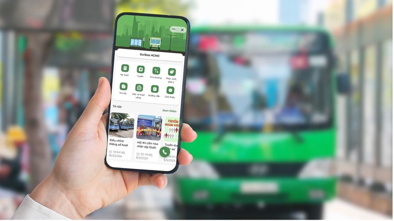 Người dân TP.HCM có thể sử dụng giao thông công cộng nhanh chóng ngay trên mini app của Zalo.