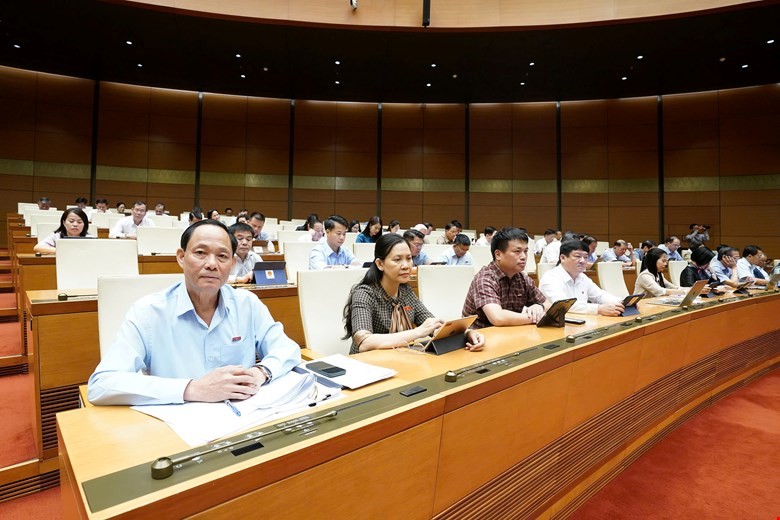 Các đại biểu Quốc hội tham dự Kỳ họp thứ 9, Quốc hội khóa XV. Ảnh: Quochoi.vn 060520250906-kh-6.jpg