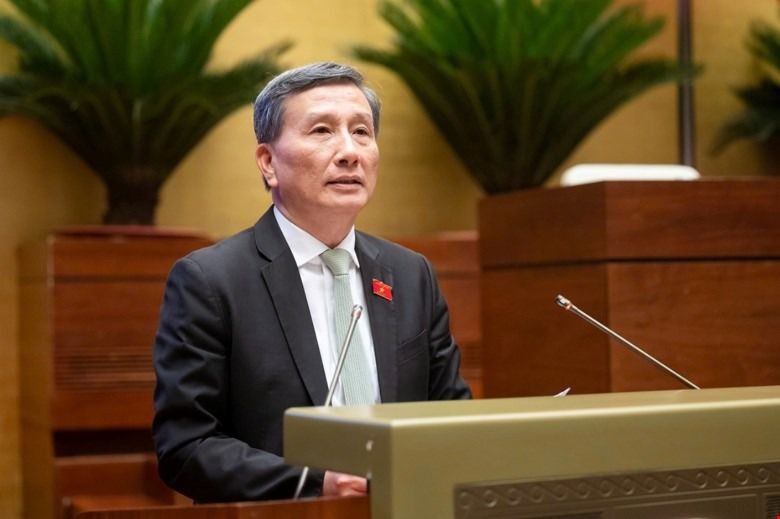 Chủ nhiệm Ủy ban Khoa học, Công nghệ và Môi trường Lê Quang Huy. Ảnh: Quochoi.vn ong-huy-khcn.jpg